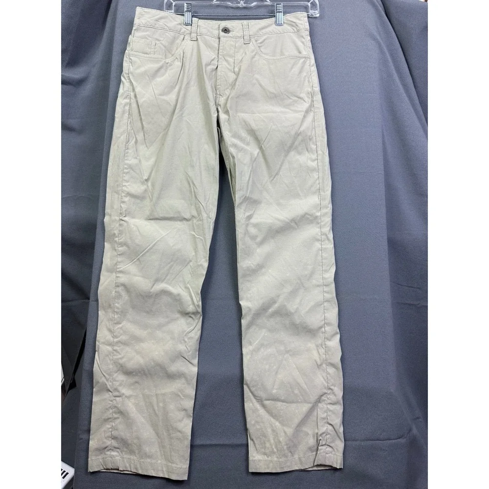 The North Face Men's Hiking Pants Tan Straight Leg Outdoor 30x26